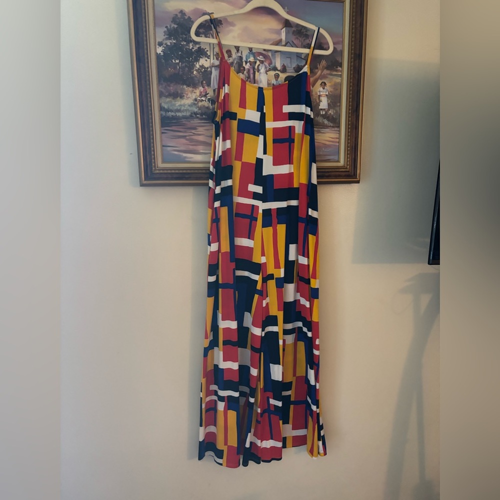 H & H Fashion Geometric Patterned jumpsuit.